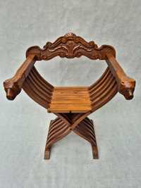 Fotel krzesło rzymskie z Włoch [11]