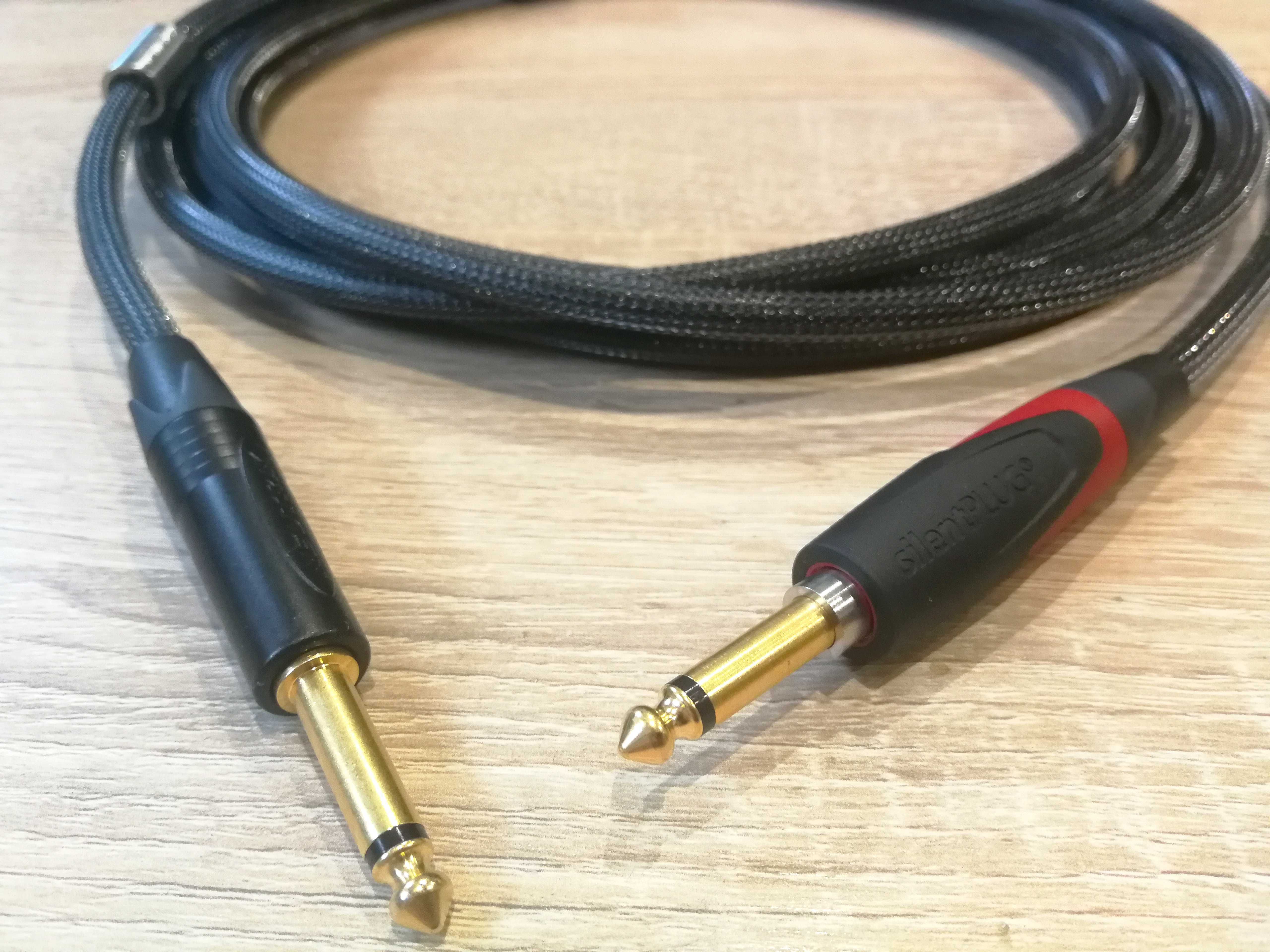 Kabel do basu gitary przewód instrumentalny IGIEL Neutrik silent pro 5