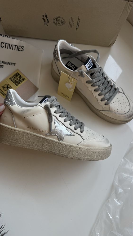 Кроссовки Golden Goose Ball star, GGBS, 37