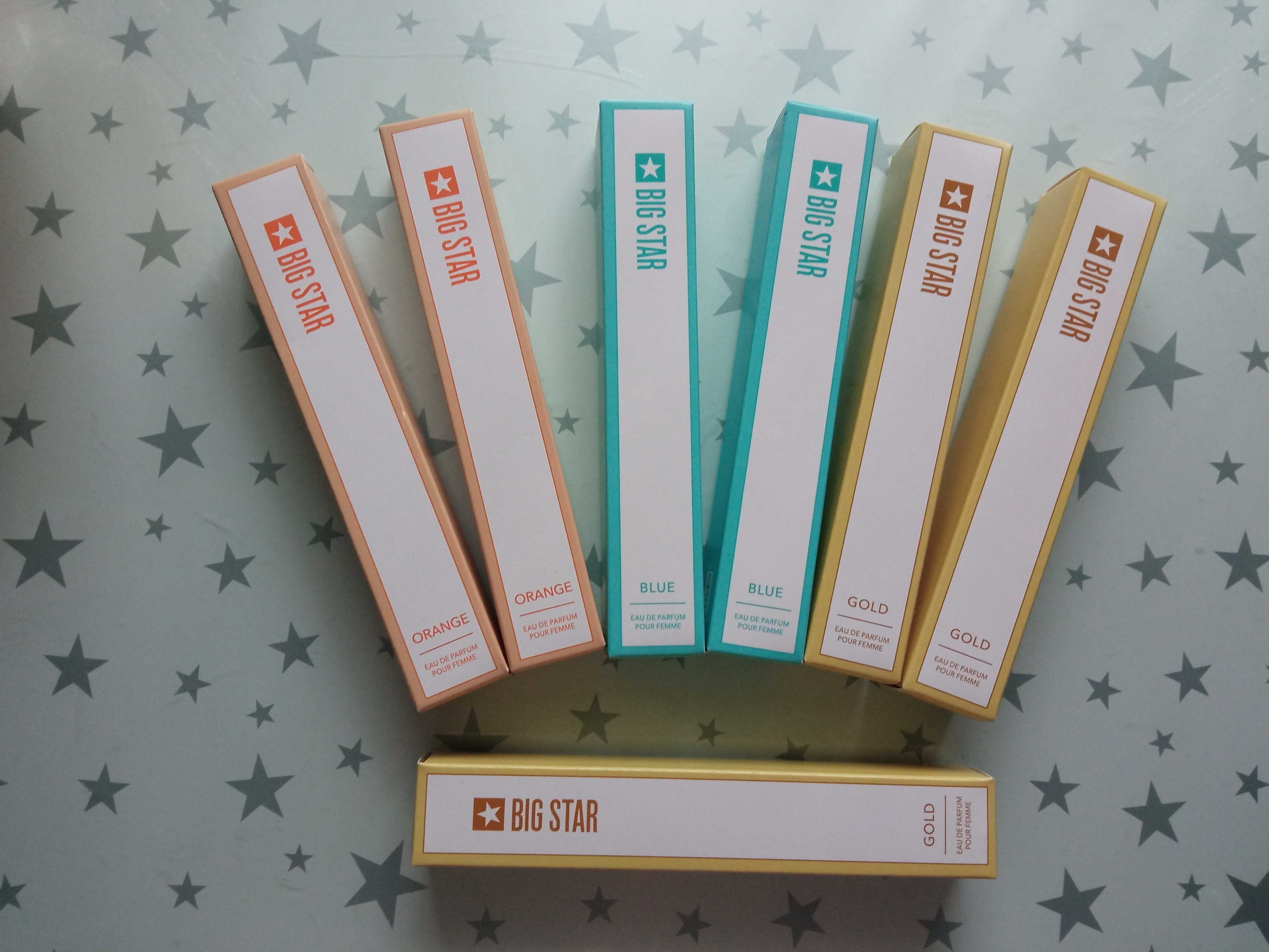 Perfumy BIG STAR 4 szt.