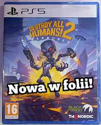 Destroy All Humans 2 PL na PS5 /nowa w folii! Sklep Chorzów