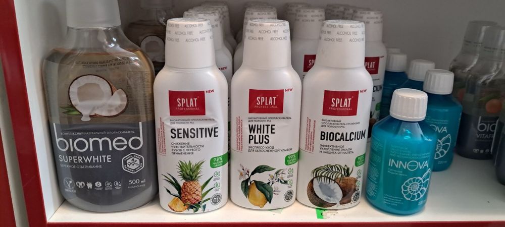 Зубная паста Biomed Splat ополаскиватель