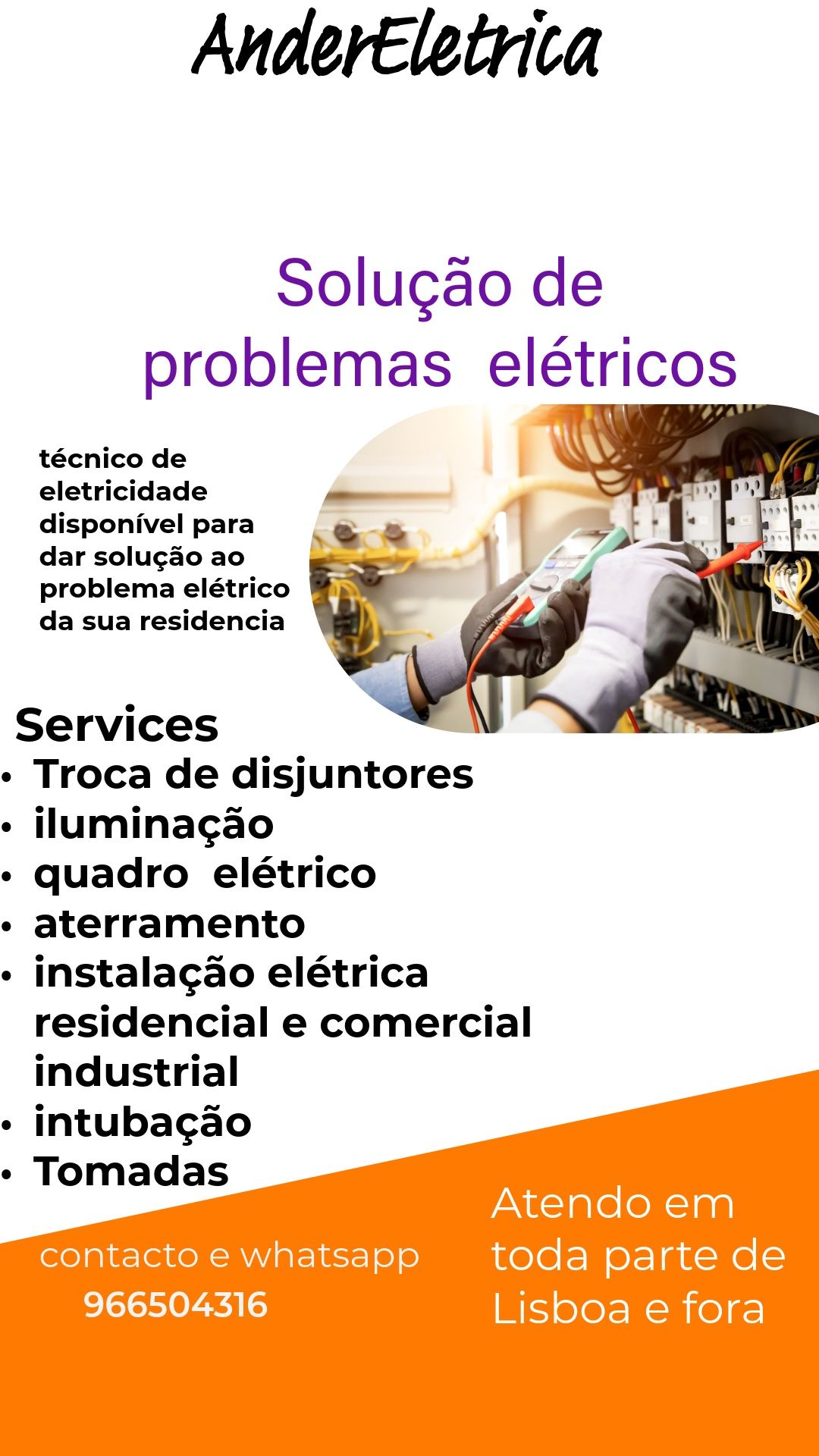 Resolução de problemas eletricos