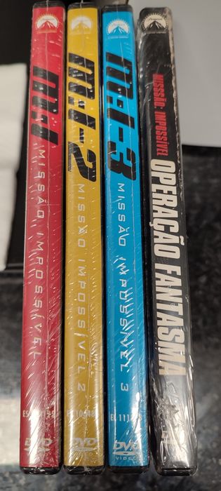 4 DVD Missão Impossível