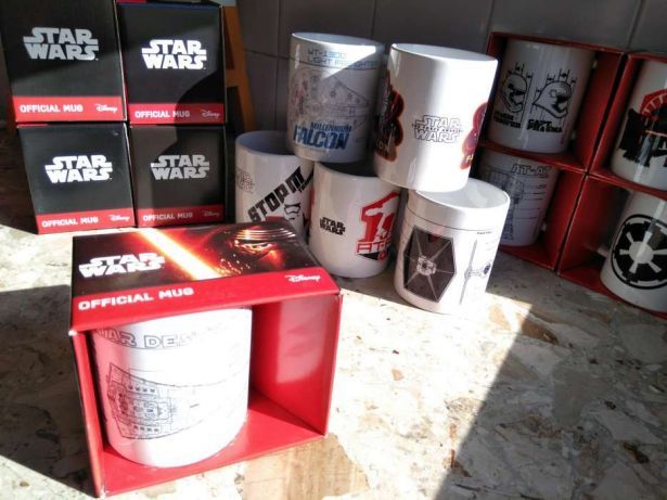 Star Wars - Canecas NOVAS (embaladas para Presente)
