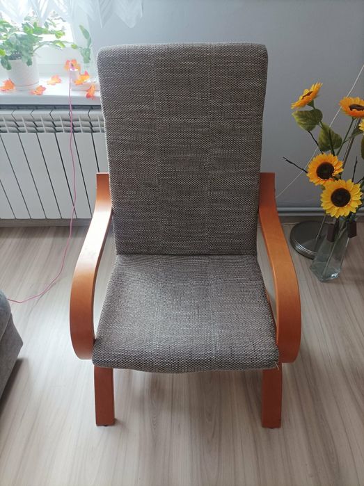 Fotel finka drewniany