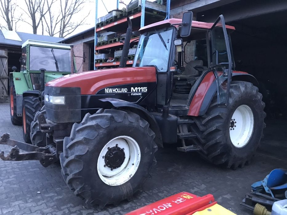 New Holland M 115 pneumatyka klima 311 nowe opony w oryginale zNiemiec