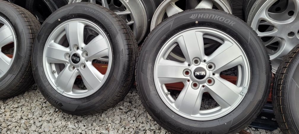 Nowe Oryginalne felgi Mini 15'  + opony Lato nowe