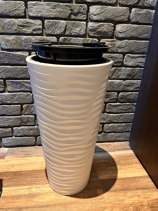 Donice z wkladem wysoka Sahara 2szt