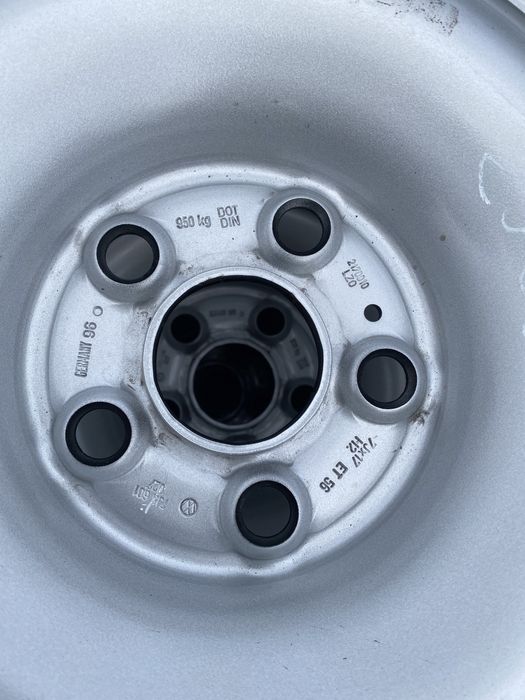 Vw t5 t6 17” 215/60 koła stalowe nowe opona lato premium.
