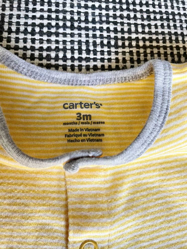 Ромпер Carters 3 міс боді бодік чоловічок боди человечек