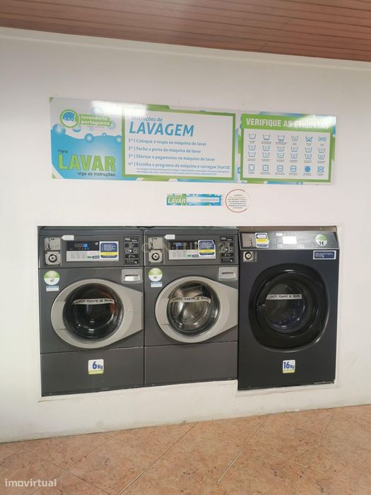 Lavandaria para trespasse na Amadora