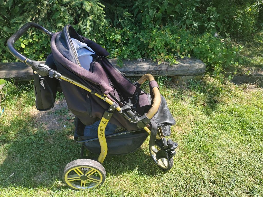 Wózek avetti agile, do 22 kg, duże koła, ekoskóra
