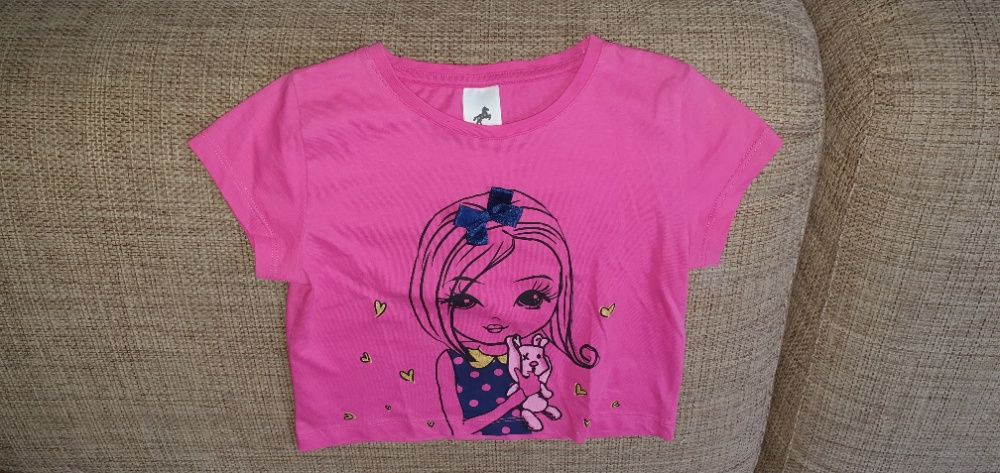 Tshirt T shirt T-shirt MENINA 5 anos