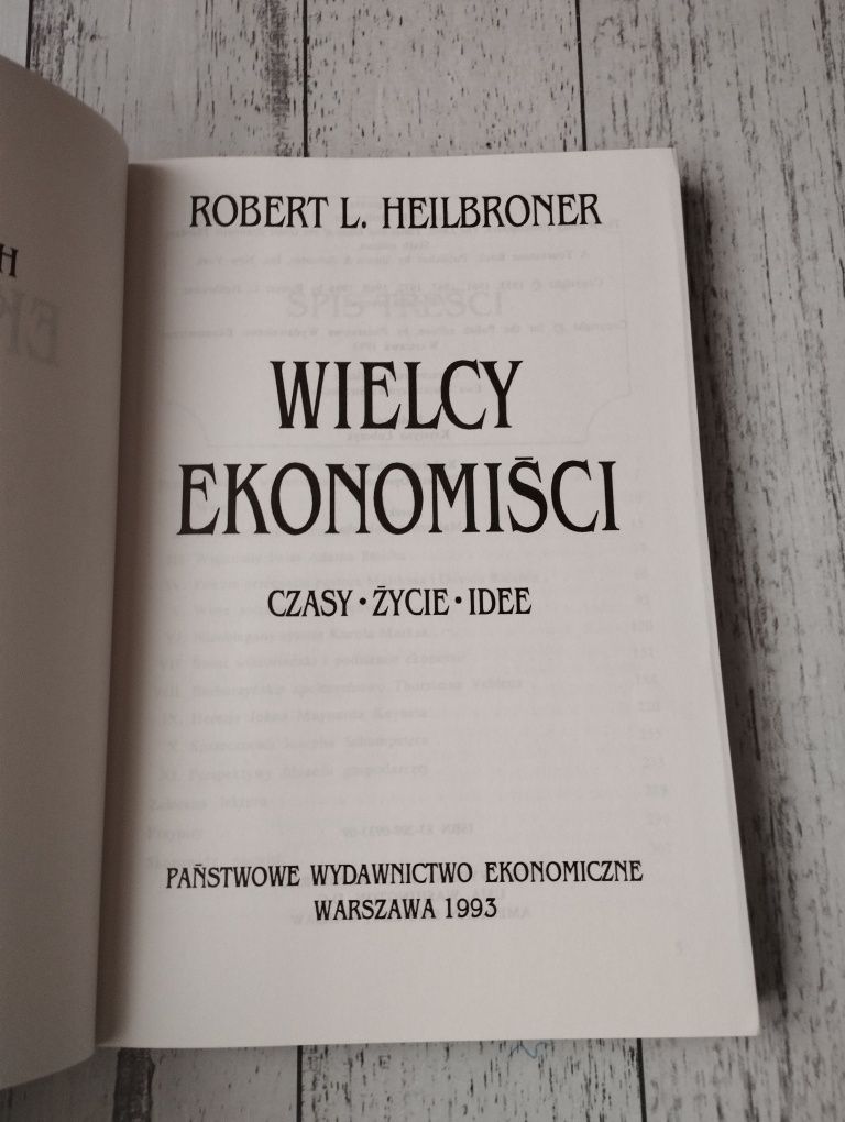 Wielcy Ekonomiści - Robert L. Heilbroner