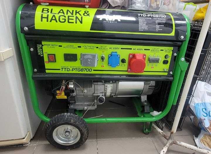 Генератор Hagen TTD-PTG 8700 6,7 кВт