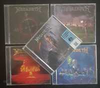 CD Megadeth x 5 cd real foto.