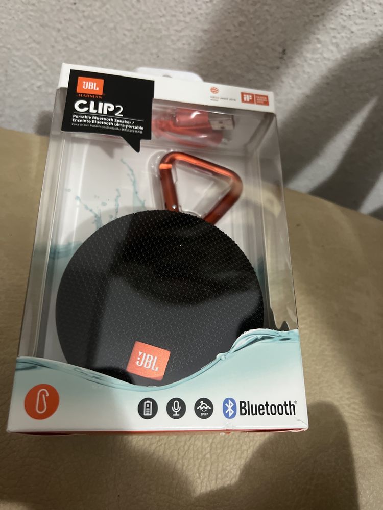 Coluna JBL Clip 2 nova