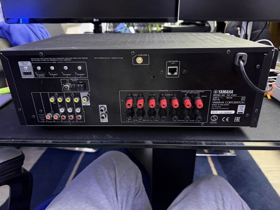 Receptor AV Yamaha rx-v581 Dolby Atmos