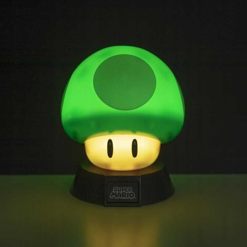 Lampka SUPER MARIO 1UP - GRZYBEK Nintendo ICON V2 Nowa Poznań