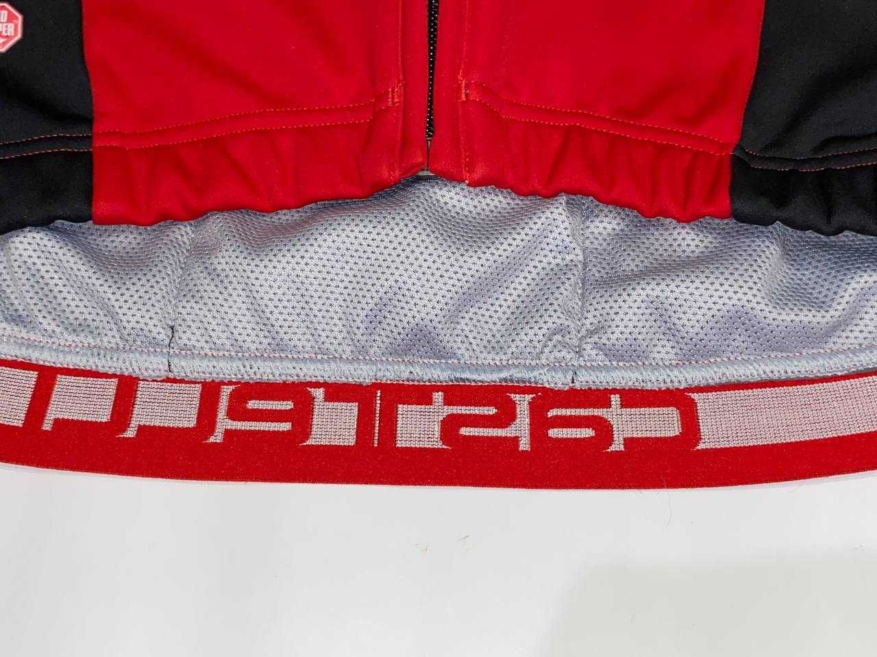 Велокуртка Castelli Rosso Corsa Espresso Due Jacket L