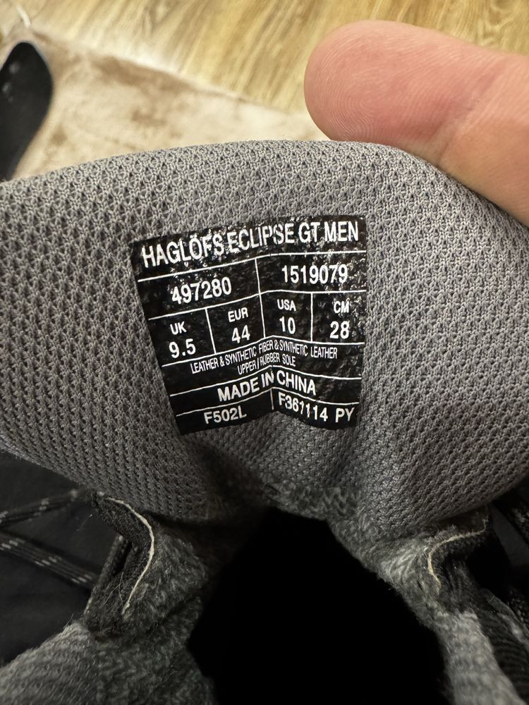 Ботинки Haglofs Eclipse Gore-Tex ,размер 44 (28см.) оригинал