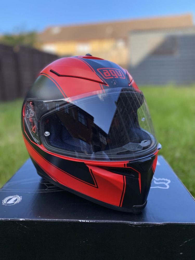 Мотошолом шлем Agv k5 (hjc shoei shark arai xlite ruroc )