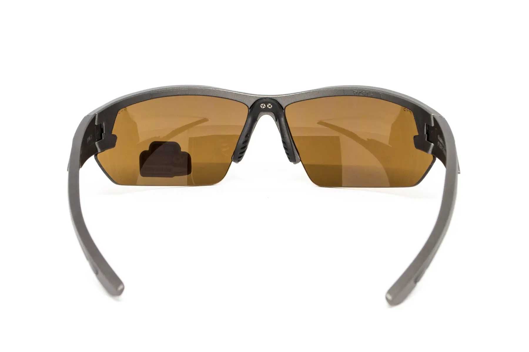 Стрілецькі окуляри Venture Gear Tactical Semtex 2.0 GunMetal коричневі