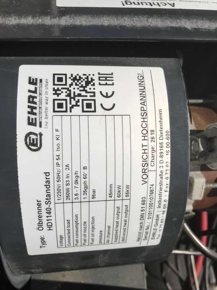 Myjka wysokociśnieniowa gorącowodna nie Karcher EHRLE HD1140