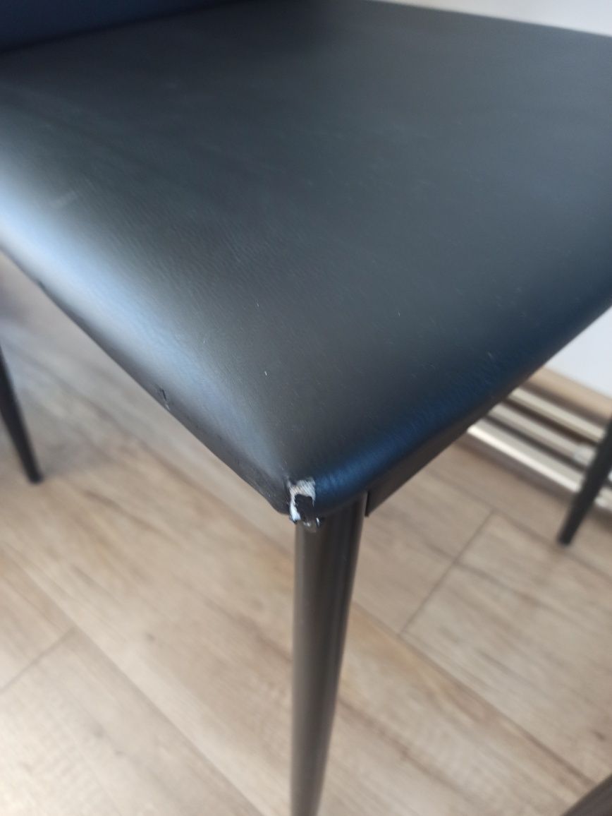 Krzesła kuchenne skórzane (5sztuk)