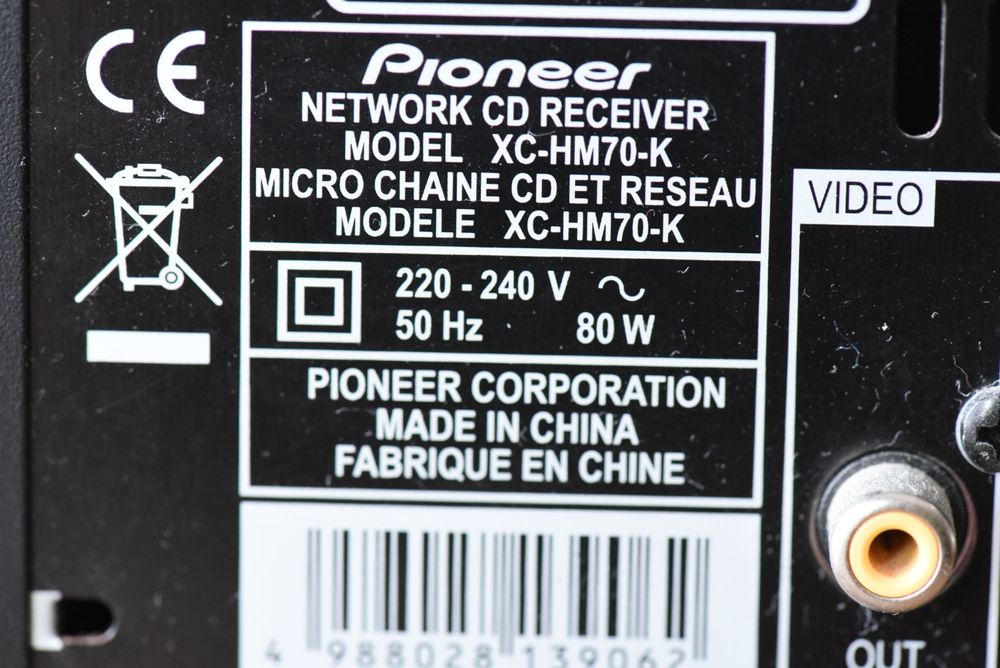 Micro aparelhagem Pioneer Xc Hm 70 K