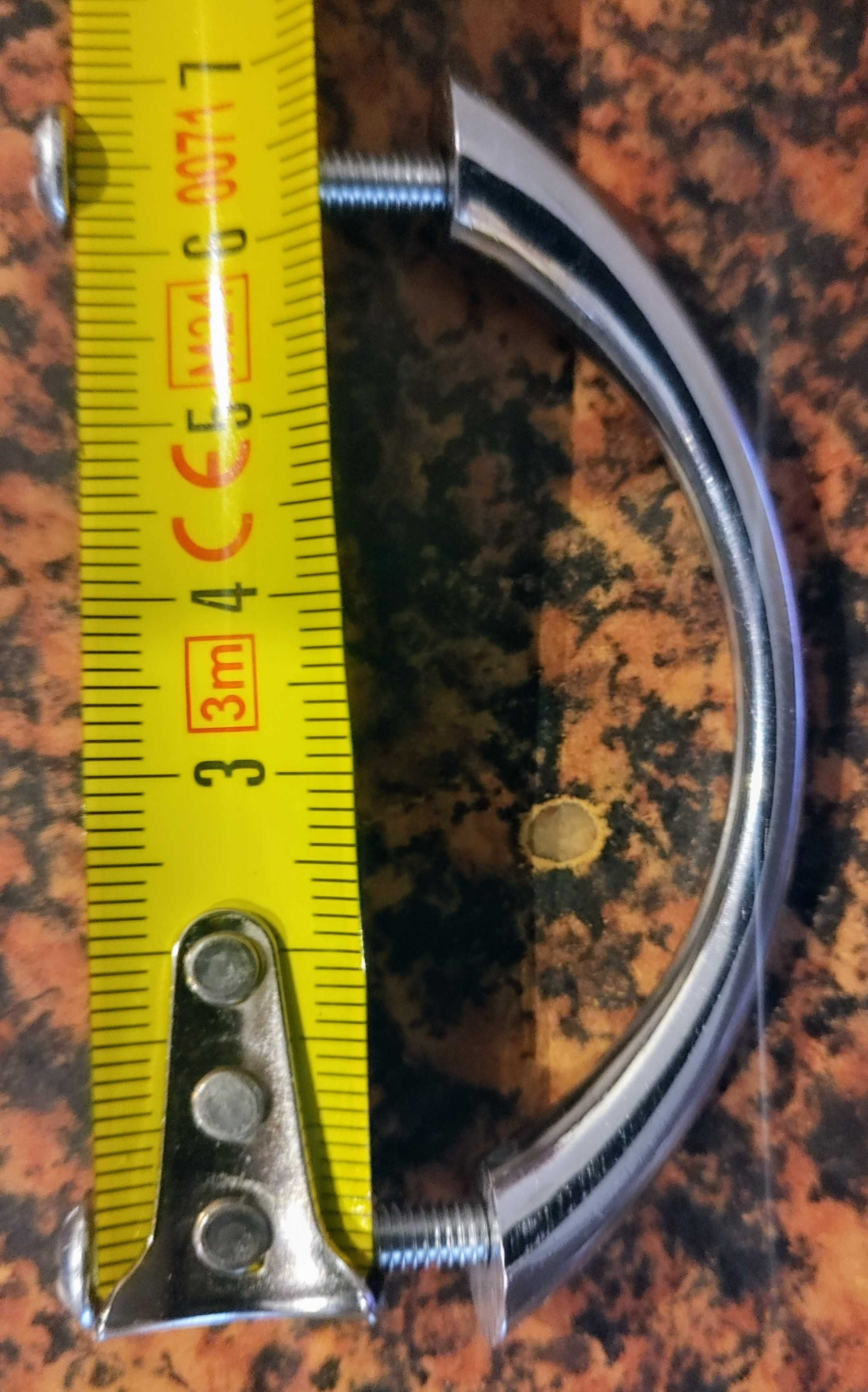 Uchwyty meblowe-Metal,Chrom 6szt.+ 4szt. nóżki meblowe (plastikowe)