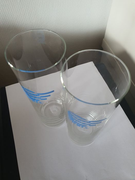 Szklanki lufki Hotel Orbis PRL