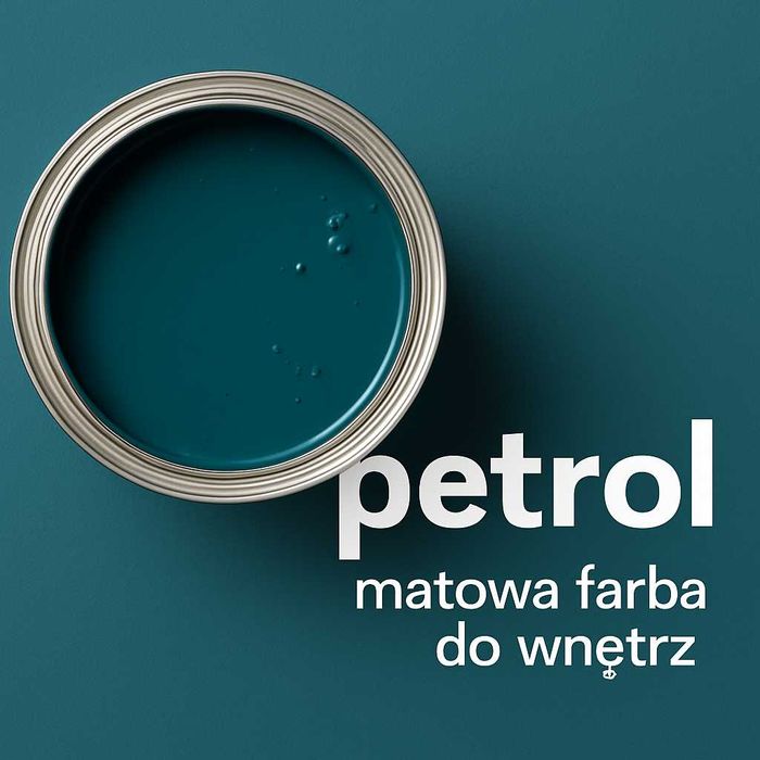 Farba Toom Wohnraumfarbe matt petrol 2,5L outlet po terminie