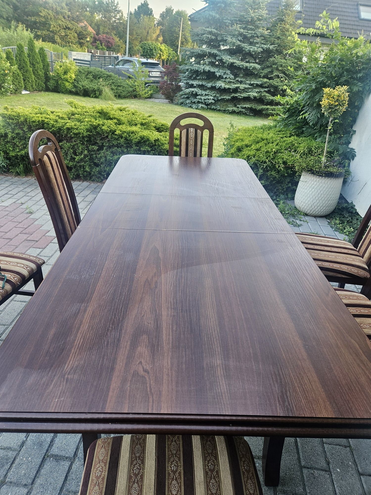 Stol plus 8 krzesel