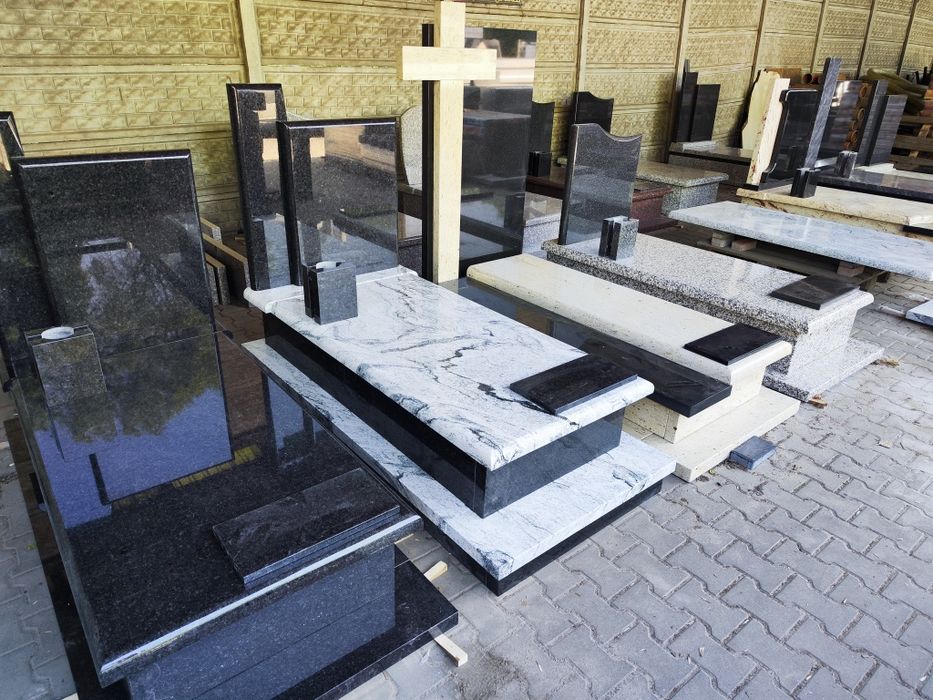 Nagrobki piwniczne, ziemne gotowe wzory oraz na zamówienie.