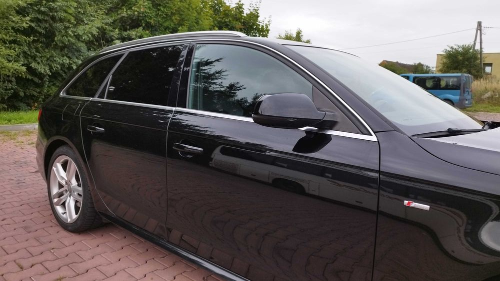 Audi A4 B8 S-Line S-tronic Quattro 2.0TDI 177km 2015r Panorama