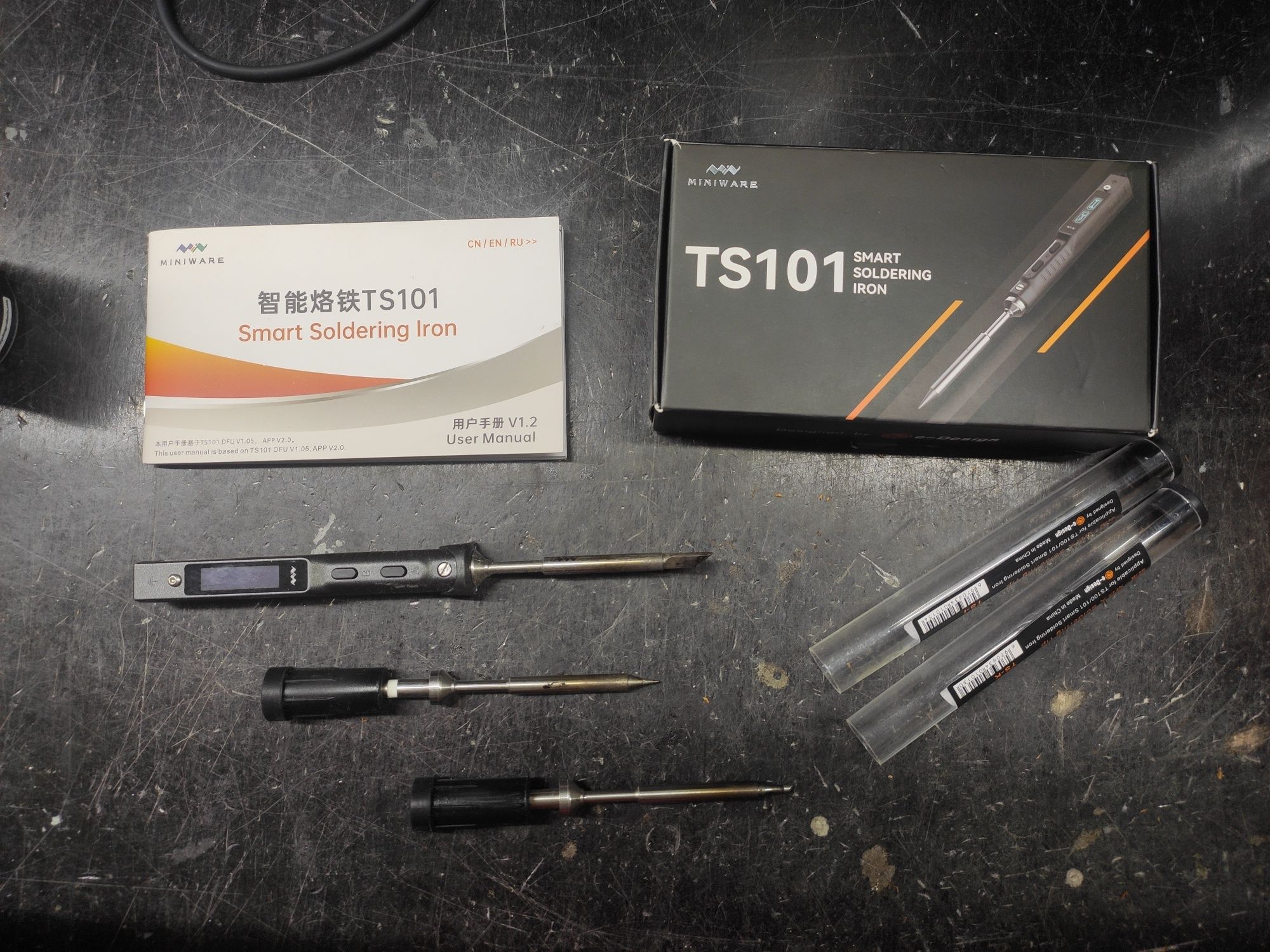 Паяльник miniware ts101