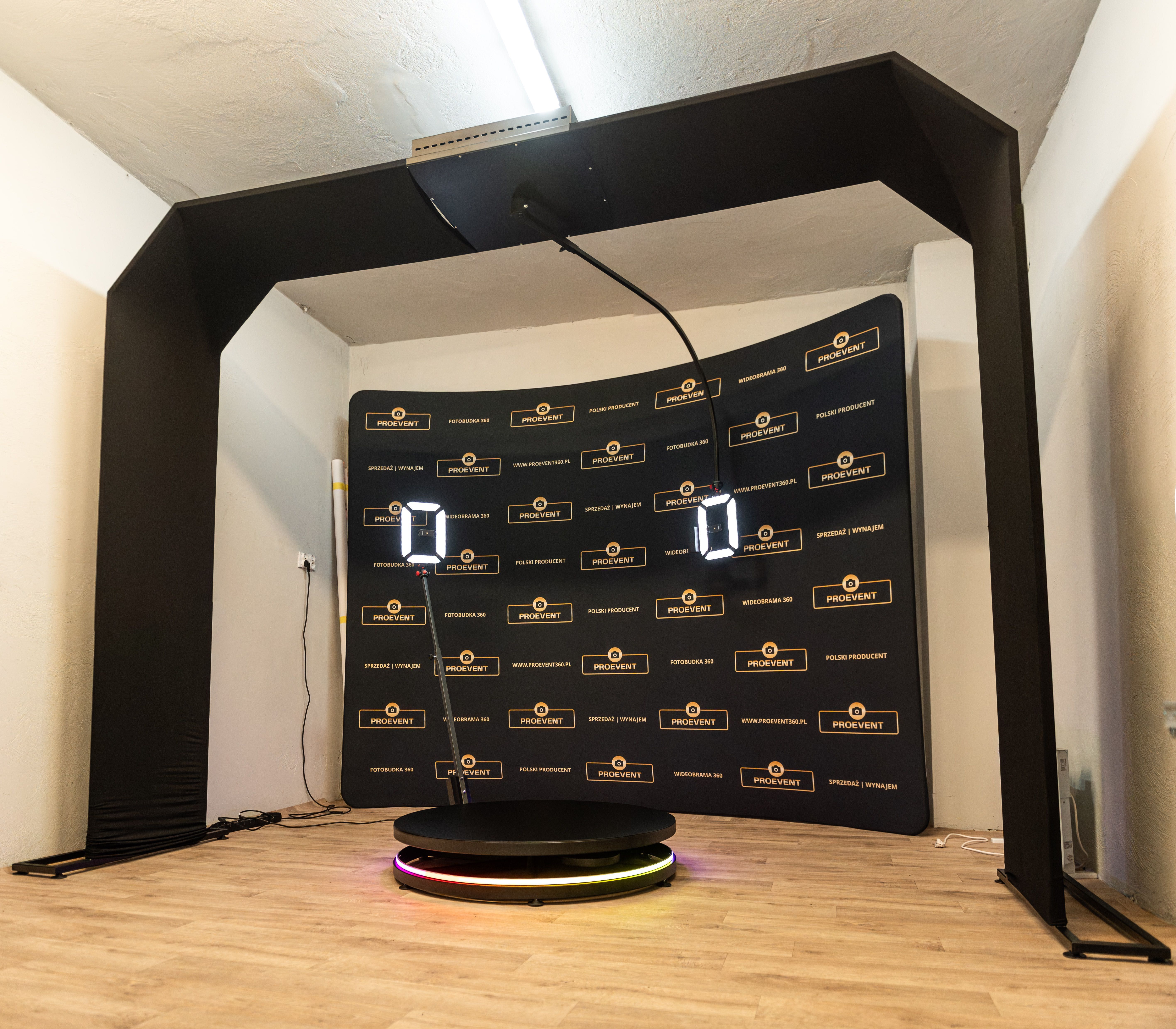 Fotobudka 360 Overhead Wideobrama Gwarancja 2 lata Polski Producent