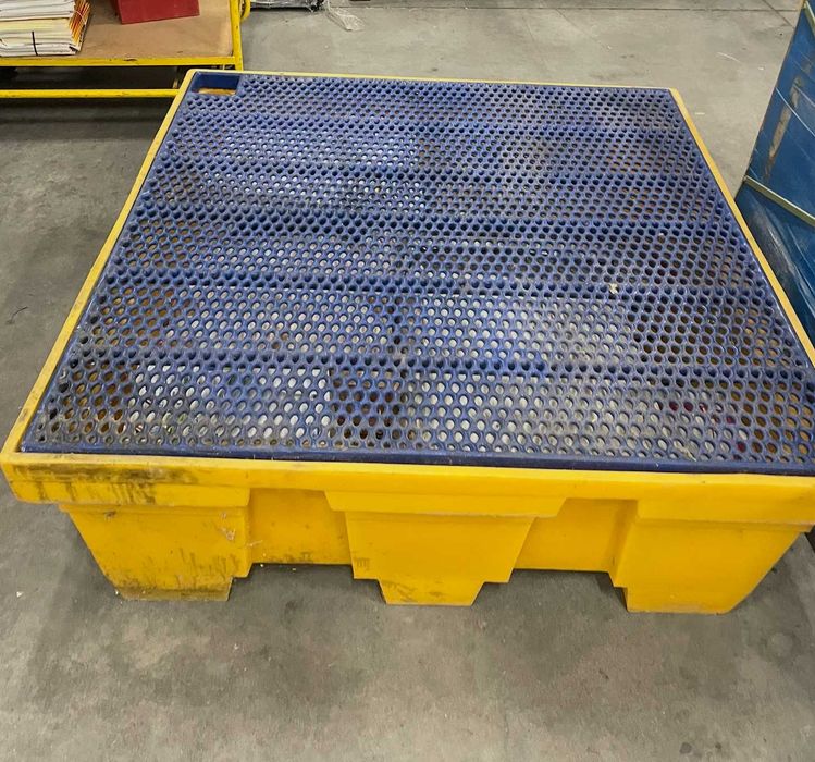 Cuba de Retenção Resíduos 125x125 Plástico