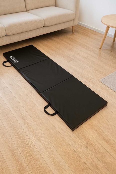 Materac gimnastyczny składany BESTIF | mata do ćwiczeń trening fitness