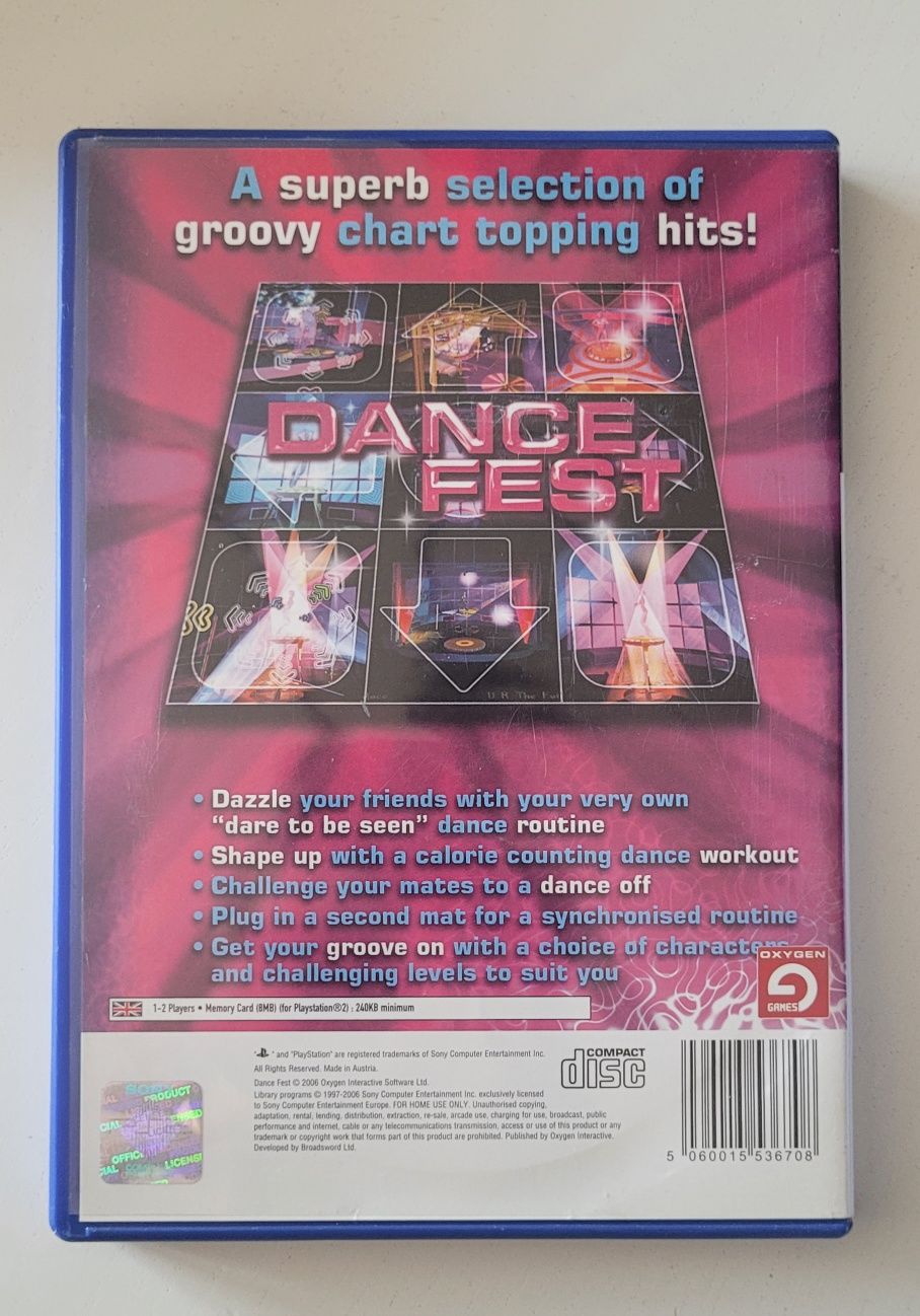 Dance fest PS2 eng