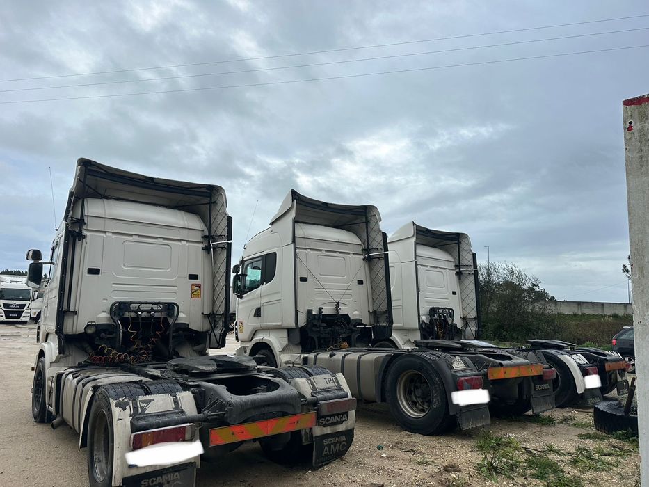 3 Scanias R500 para venda