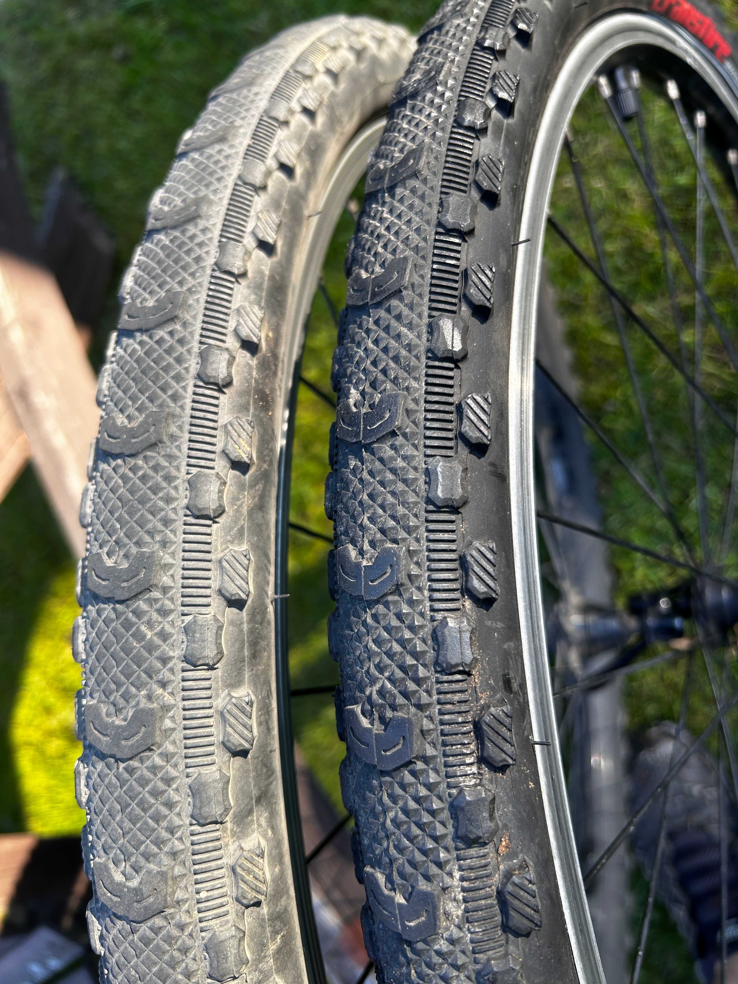Dwie opony rowerowe 26x1.95 DURO zwijane TRANSFIRE Semi Slick
