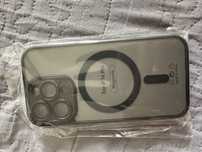 Etui magnetyczne Iphone 14 PRO czarne nowe