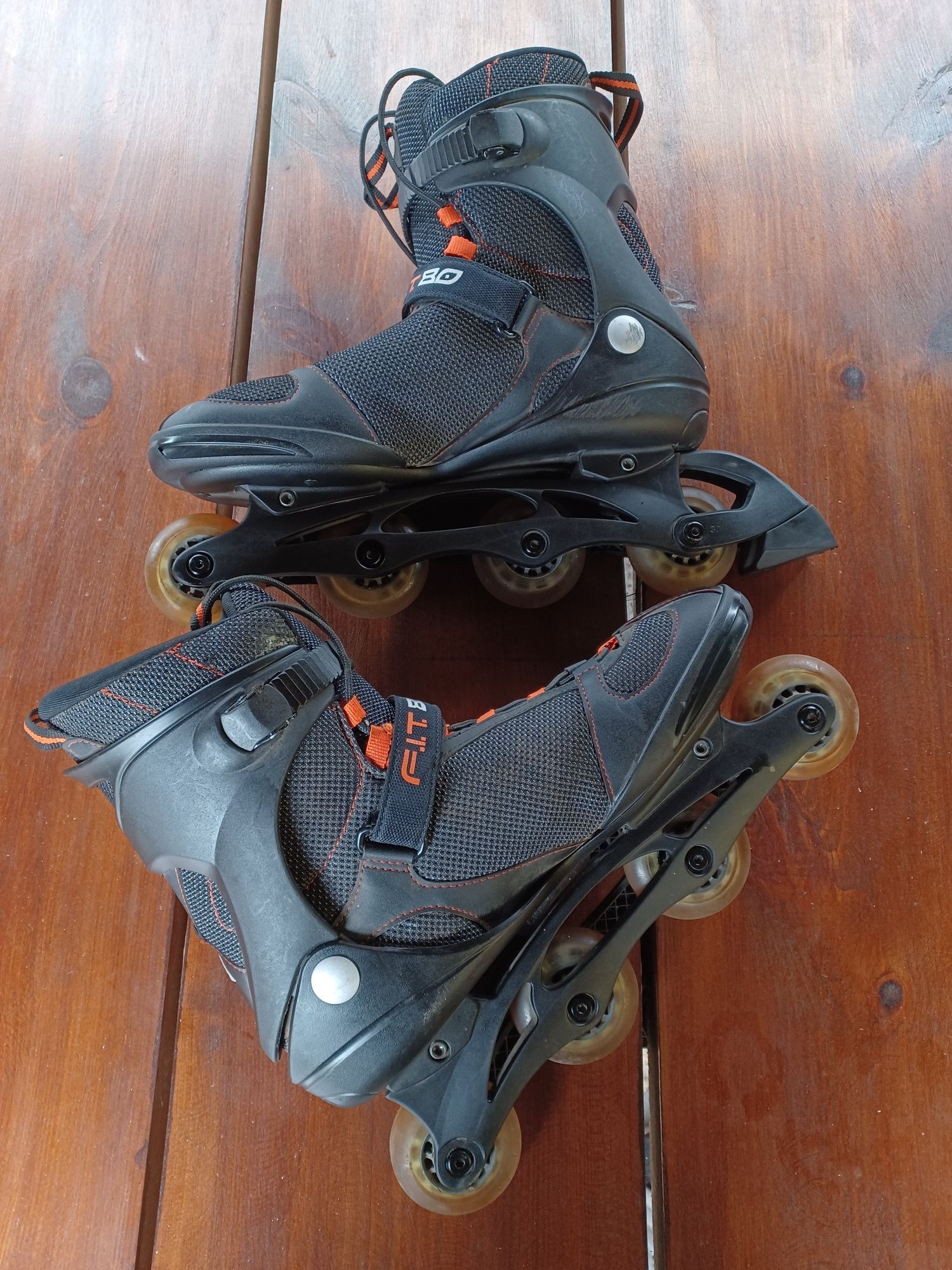 32 cm K2 48,49 Największy rozmiar Rolki K2 rollerblade 28 cm 43,44