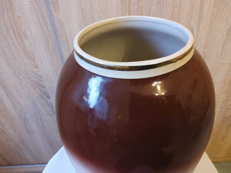 Wazon porcelit z Chodzieży PRL