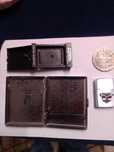 conjunto raro isqueiro, cigarreira e medalha luftwafe Zippo