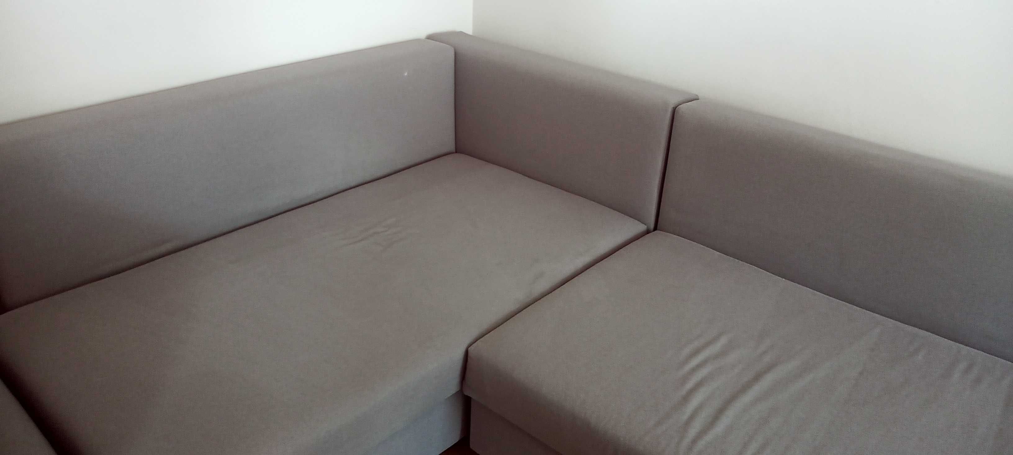Sofa z funkcją spania + duży dostawka