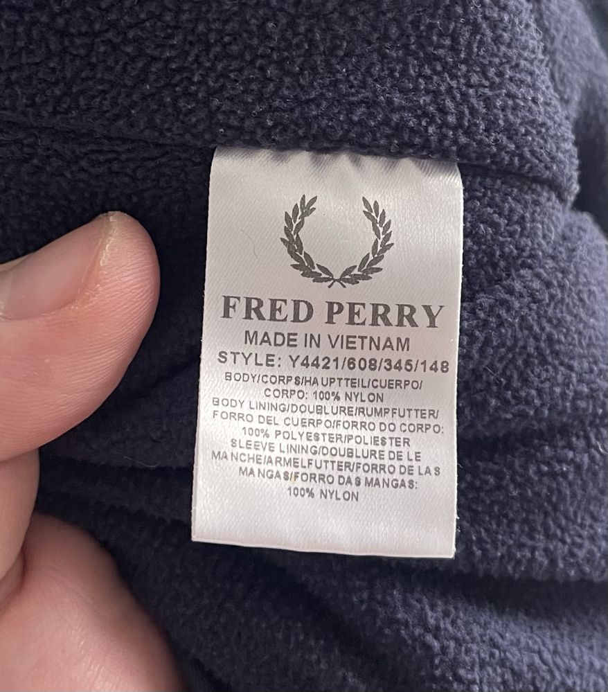 Дитячий анорак Fred Perry